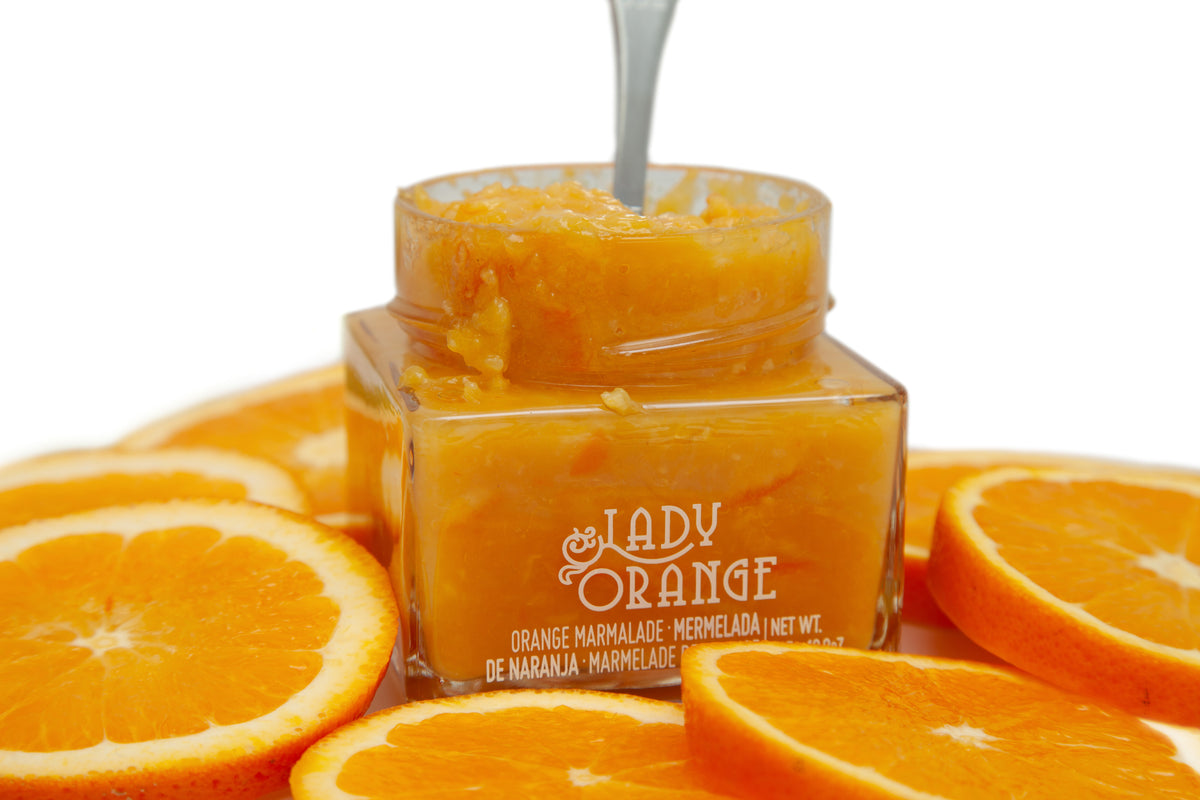 Gem ecologic de portocale LoRUSSo 305 g, în borcan