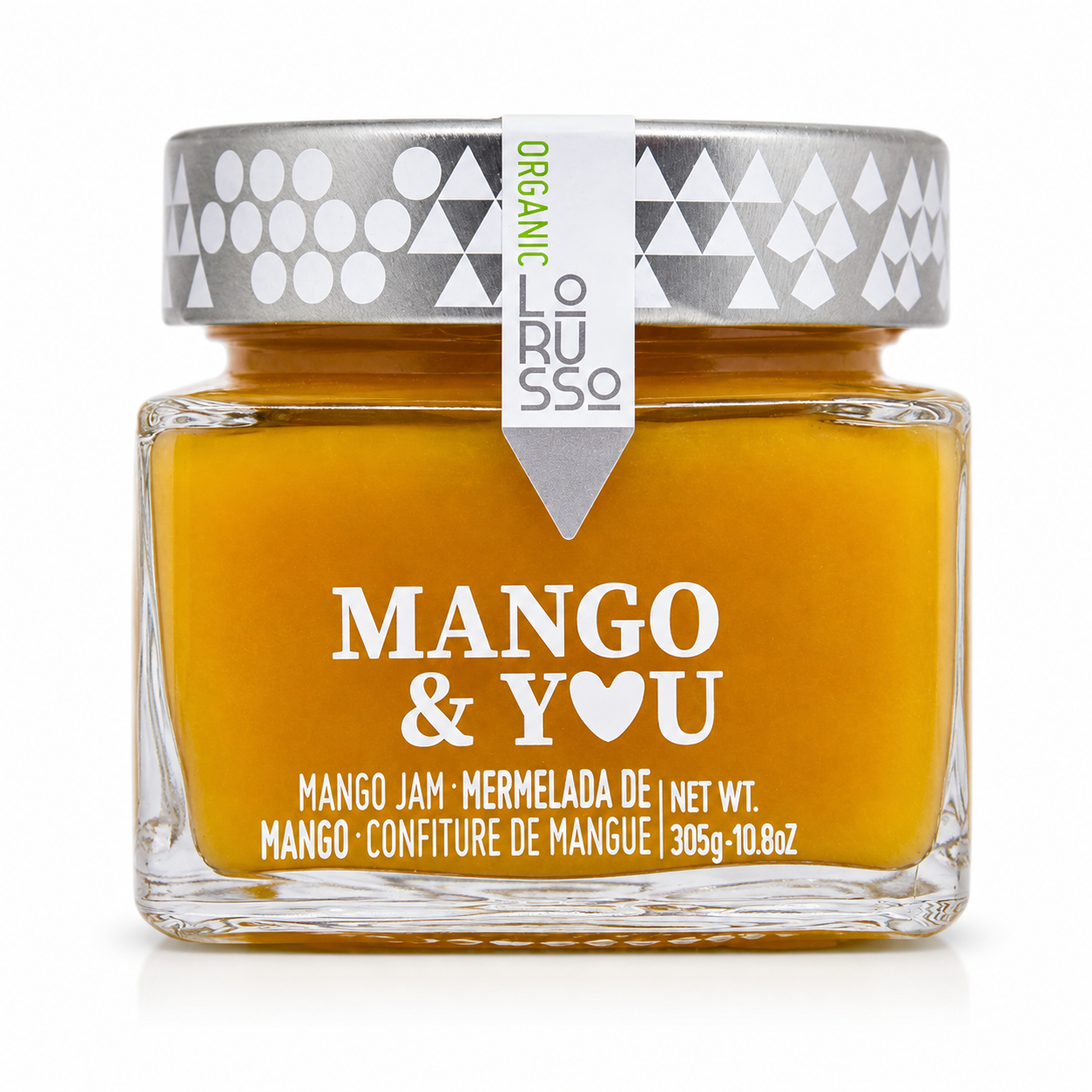 Gem extra ecologic de mango LoRUSSo în borcan premium