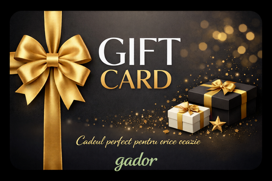 Gift Card Gador – Cadoul perfect pentru iubitorii de gusturi autentice