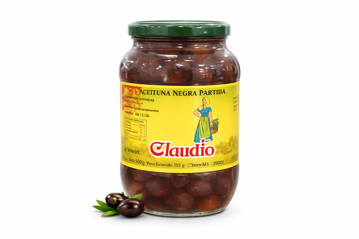 Masline negre partite Aceituna Negra Partida Claudio – masline spaniole