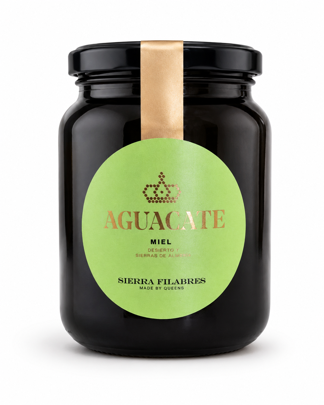 Miere de avocado Sierra Filabres, borcan premium cu miere închisă la culoare