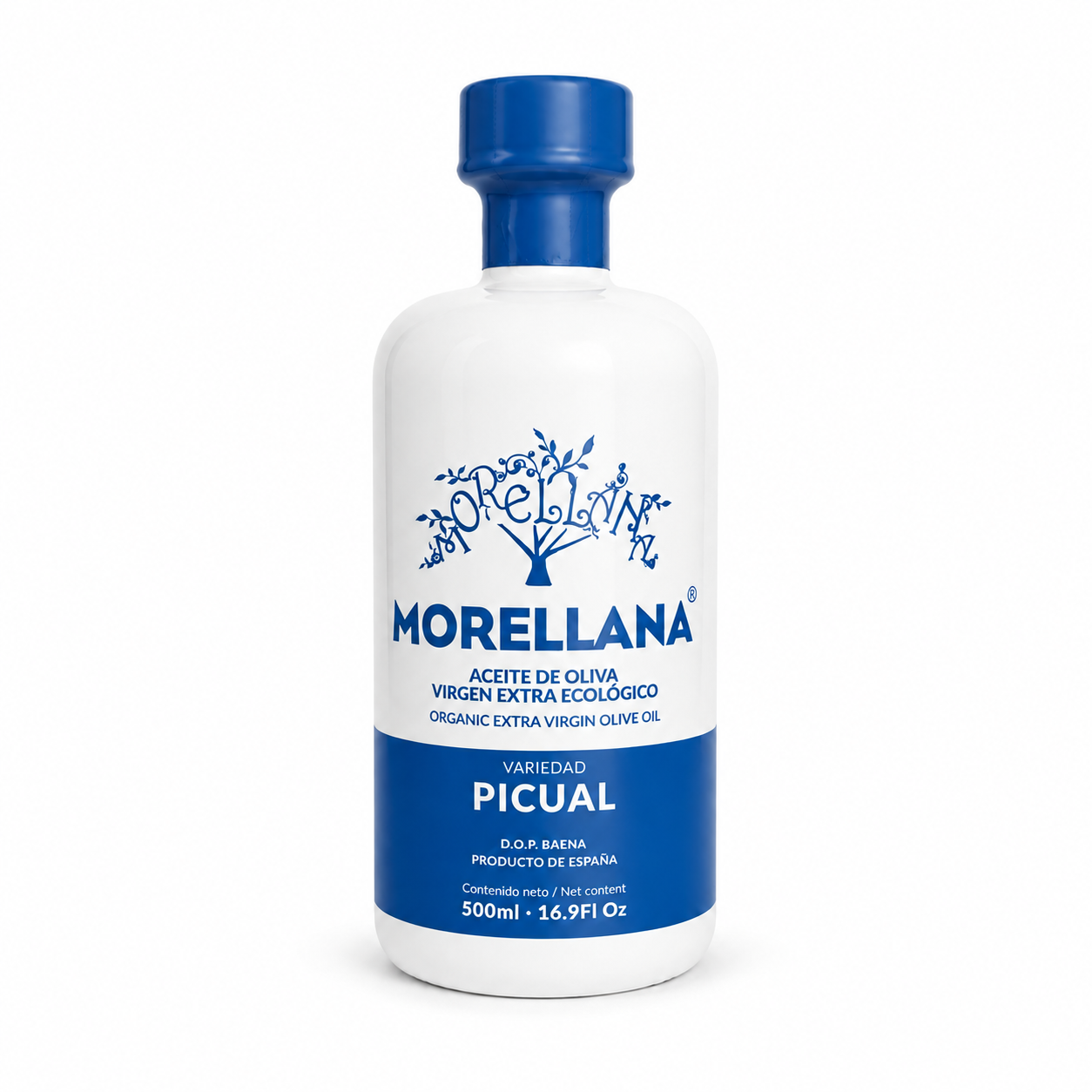 Ulei de măsline extravirgin ecologic Morellana Picual DOP Baena, 500 ml