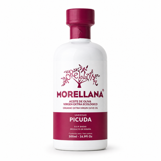 Ulei de măsline extravirgin ecologic Morellana Picuda D.O.P. Baena, 500 ml