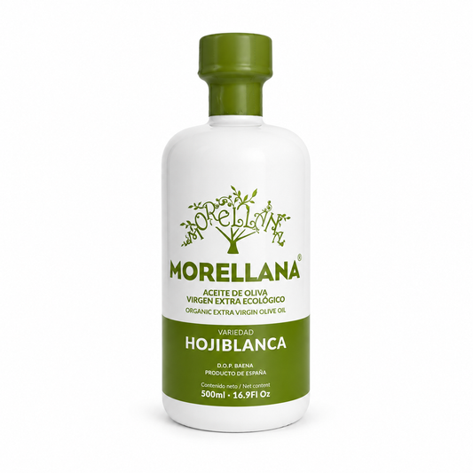 Ulei de măsline extravirgin ecologic Morellana Hojiblanca D.O.P. Baena 500 ml